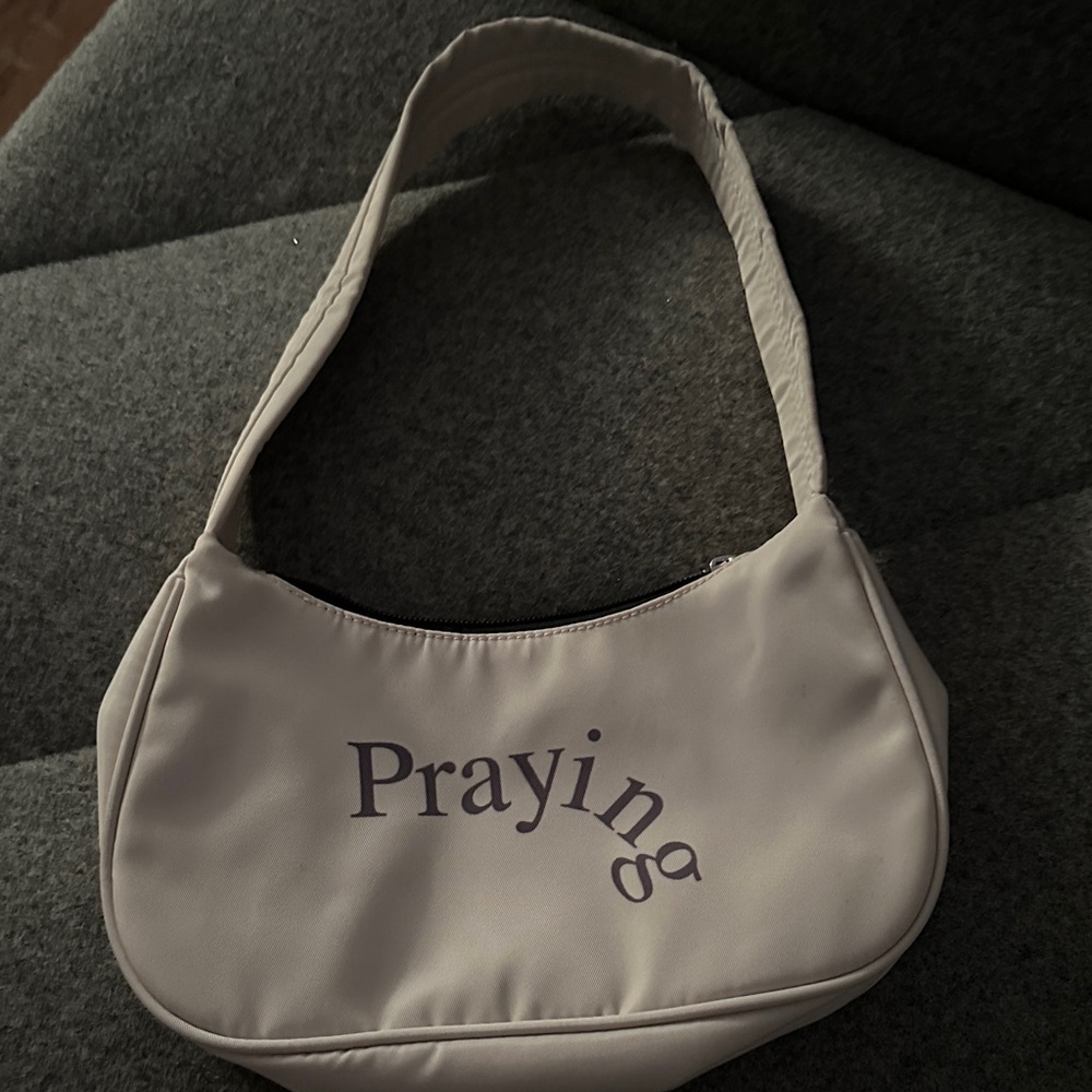 Cream Shoulder Bag